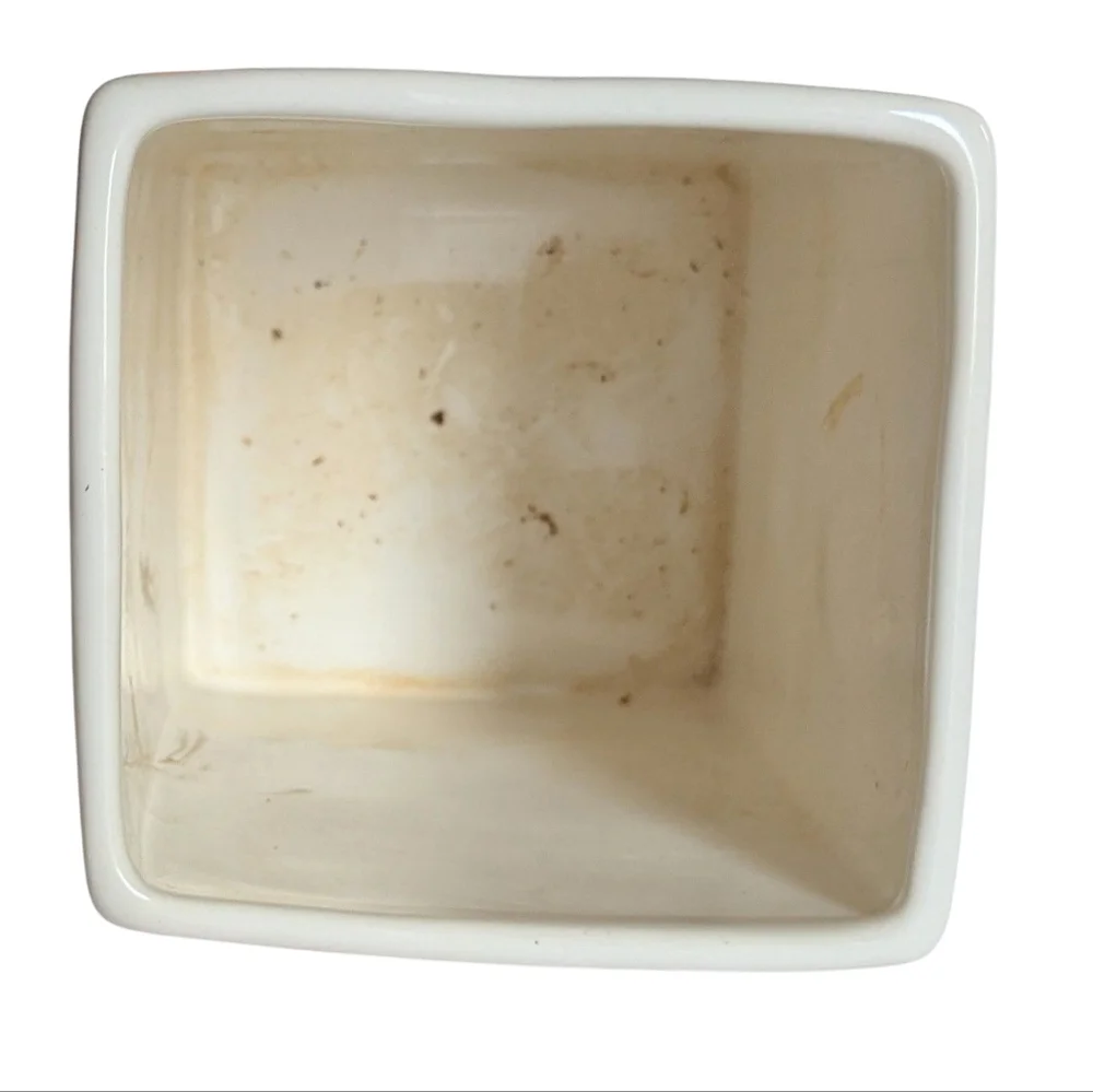 Rae Dunn Square Make Up Container - Picture 5 of 6